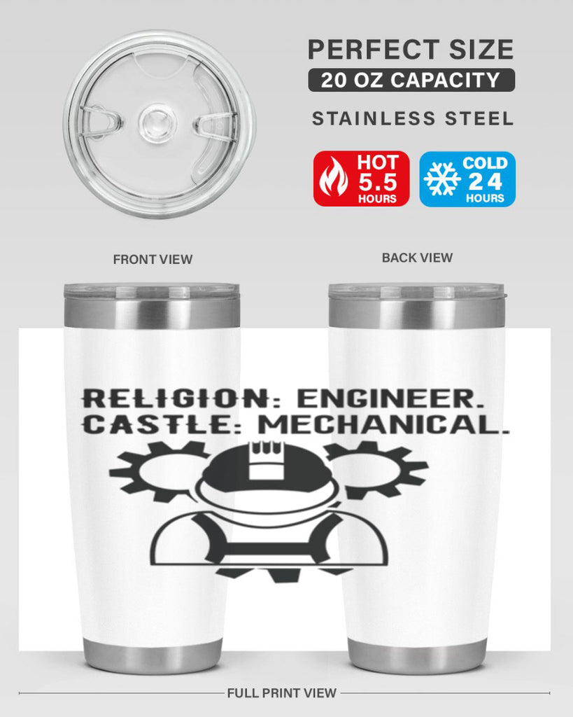 Religion Style 5#- engineer- tumbler