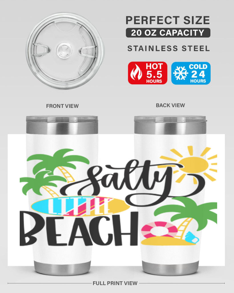 Satly Little Beach Style 26#- summer- Tumbler