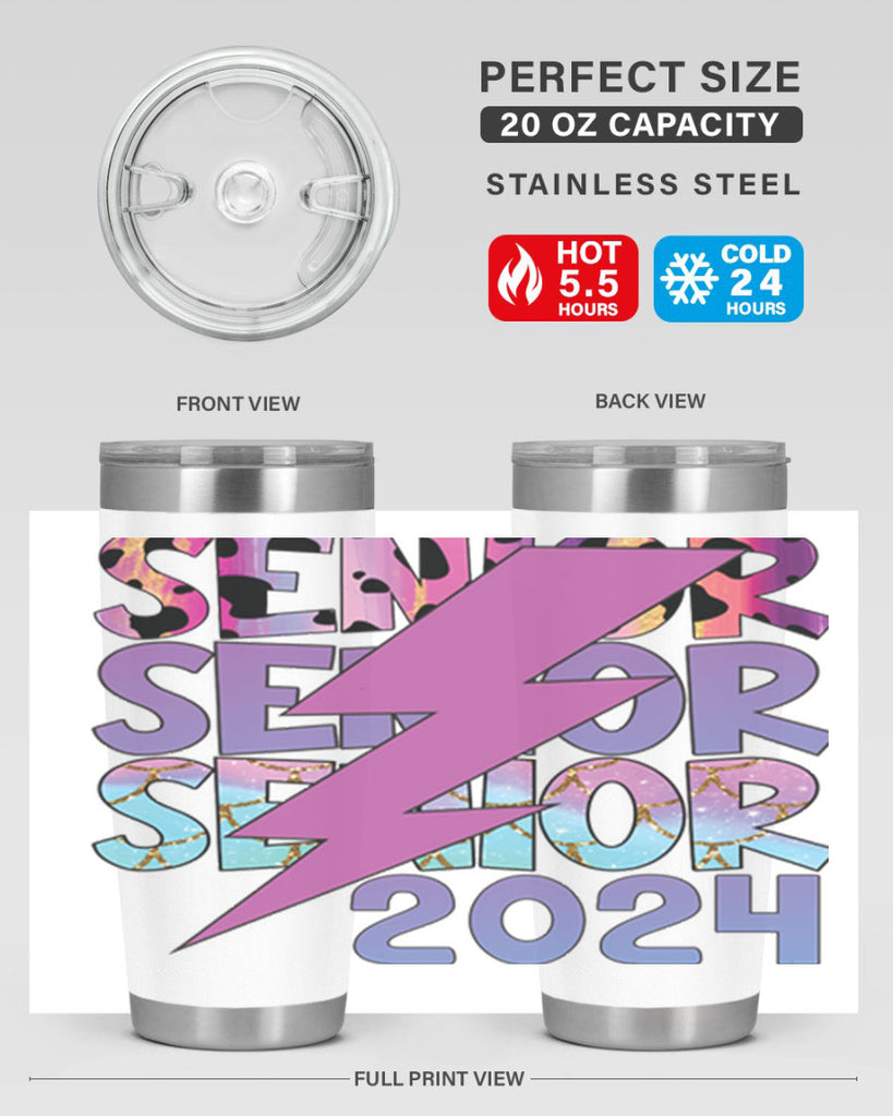 Senior 2024 15#- 12th grade- Tumbler