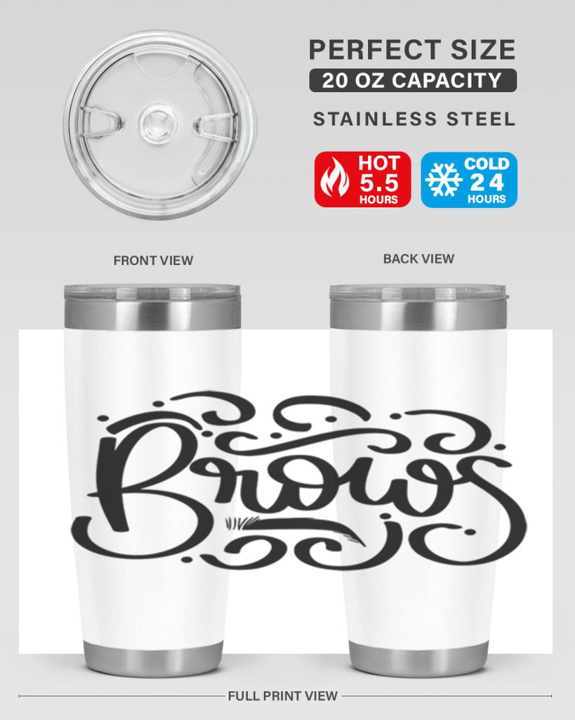SingleBrows Style 29#- make up- Tumbler