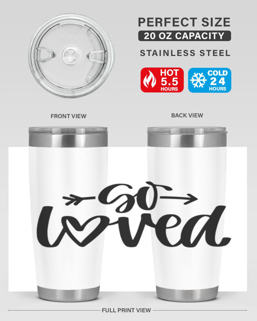 So Loved Style 26#- baby- tumbler