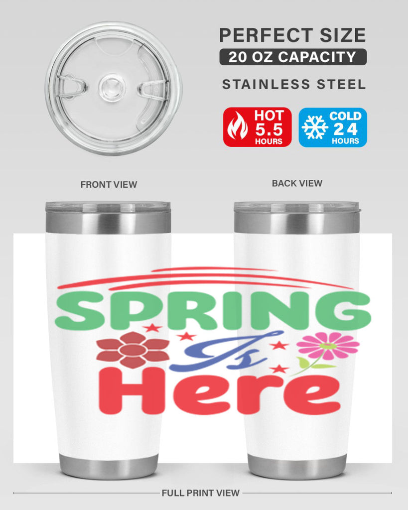 Spring Is Here 448#- spring- Tumbler