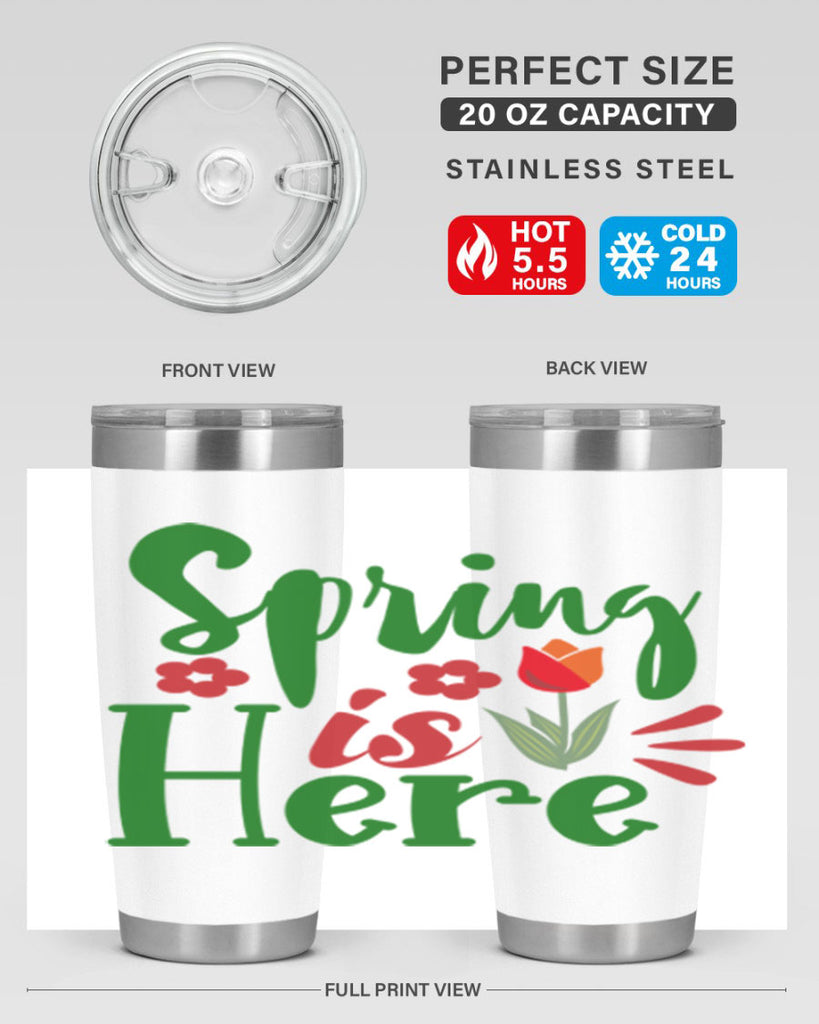 Spring is Here 497#- spring- Tumbler