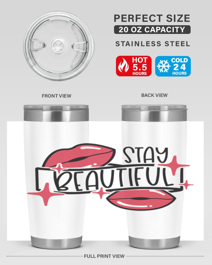 Stay Beautiful Style 19#- make up- Tumbler
