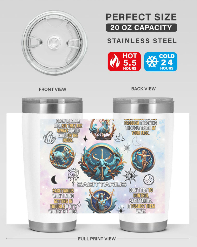 StraightSaggitarius 476#- zodiac- Tumbler