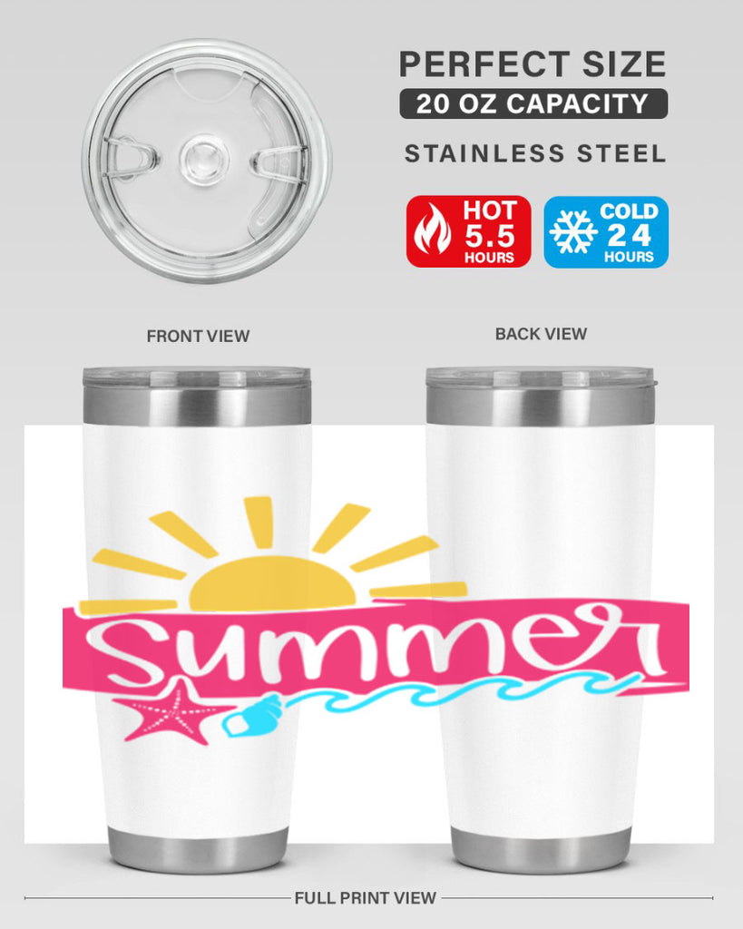 Summer Style 25#- summer- Tumbler