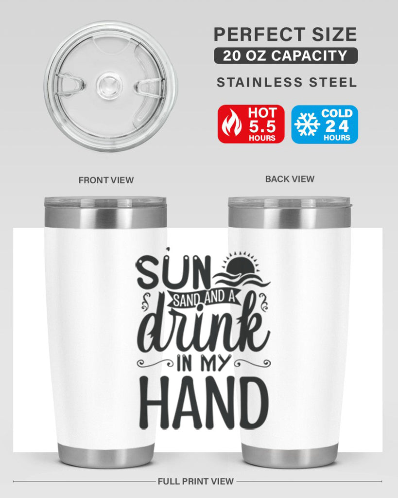 SunSandandaDrink 481#- zodiac- Tumbler