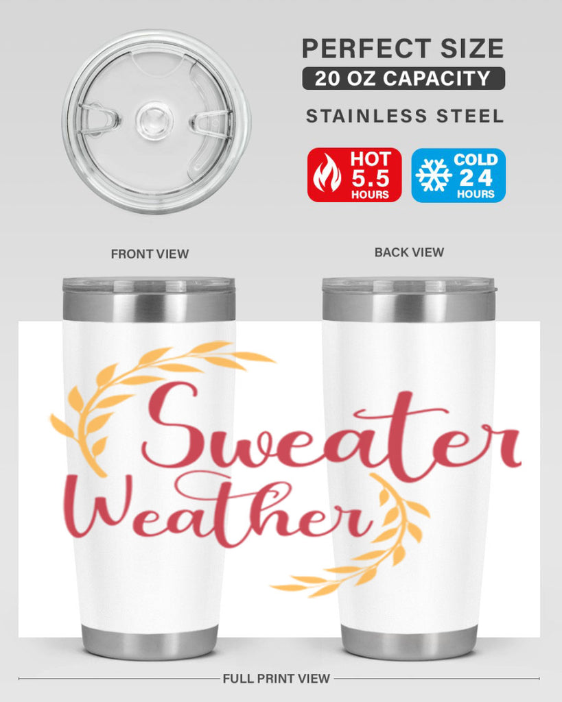 Sweater Weather 398#- winter- Tumbler