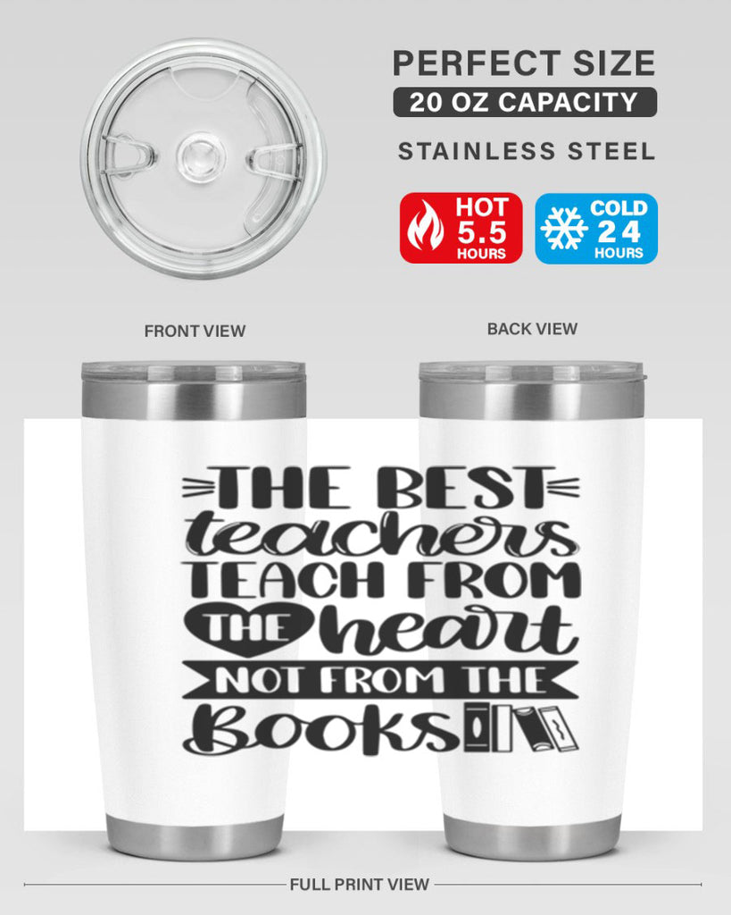 The Best Teachers Teach Style 36#- teacher- tumbler