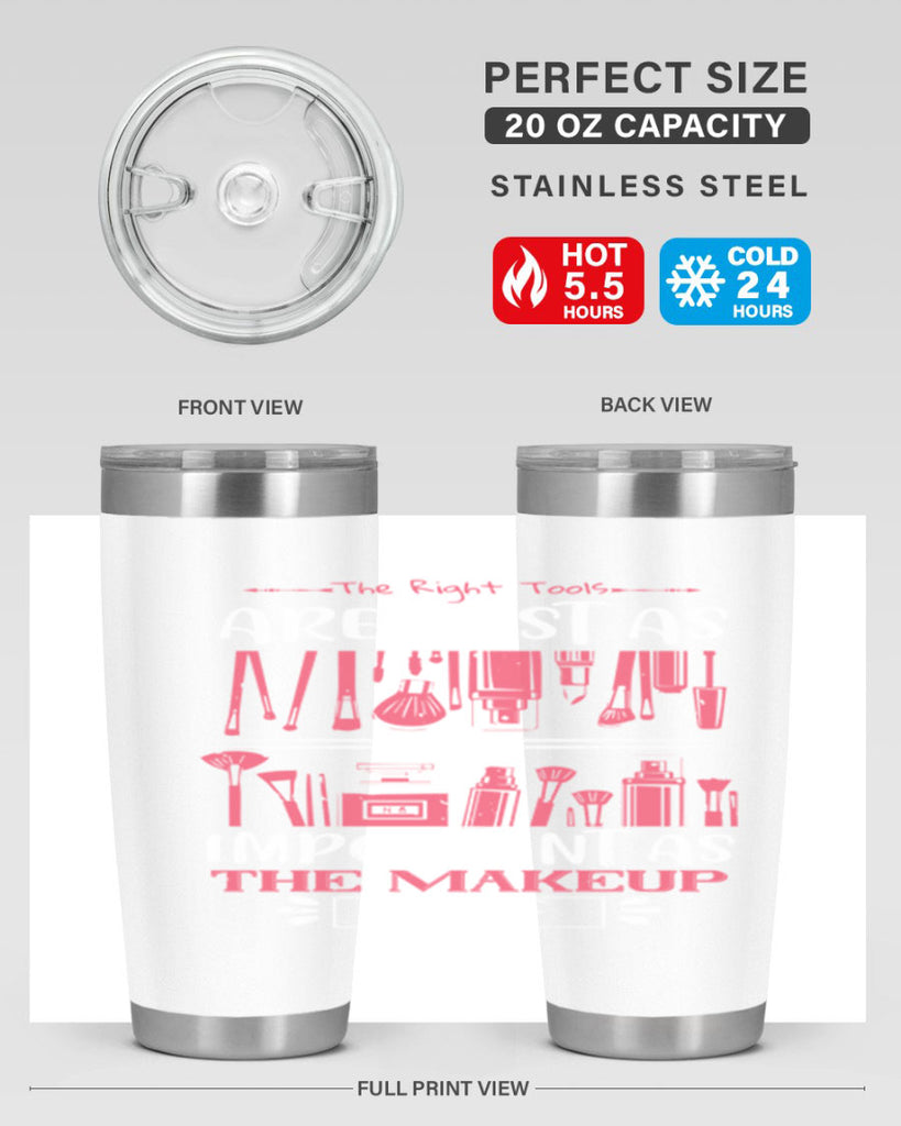 The right tools are just as important as the makeup itself Style 181#- make up- Tumbler