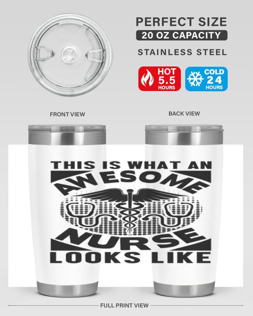 This is what an Style 234#- nurse- tumbler
