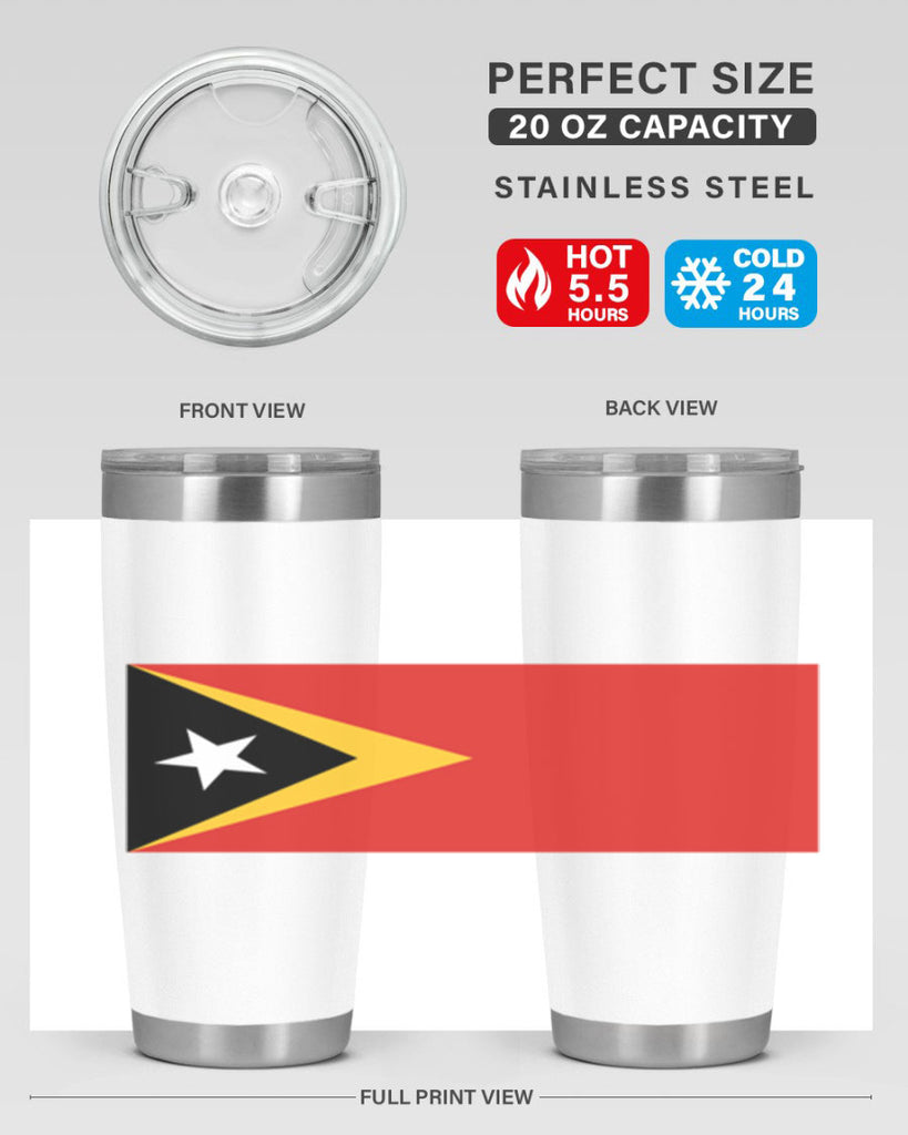 TimorLeste 22#- world flags- Tumbler