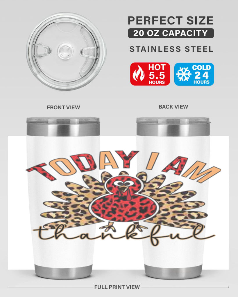 Today i am thankful 621#- fall- Tumbler