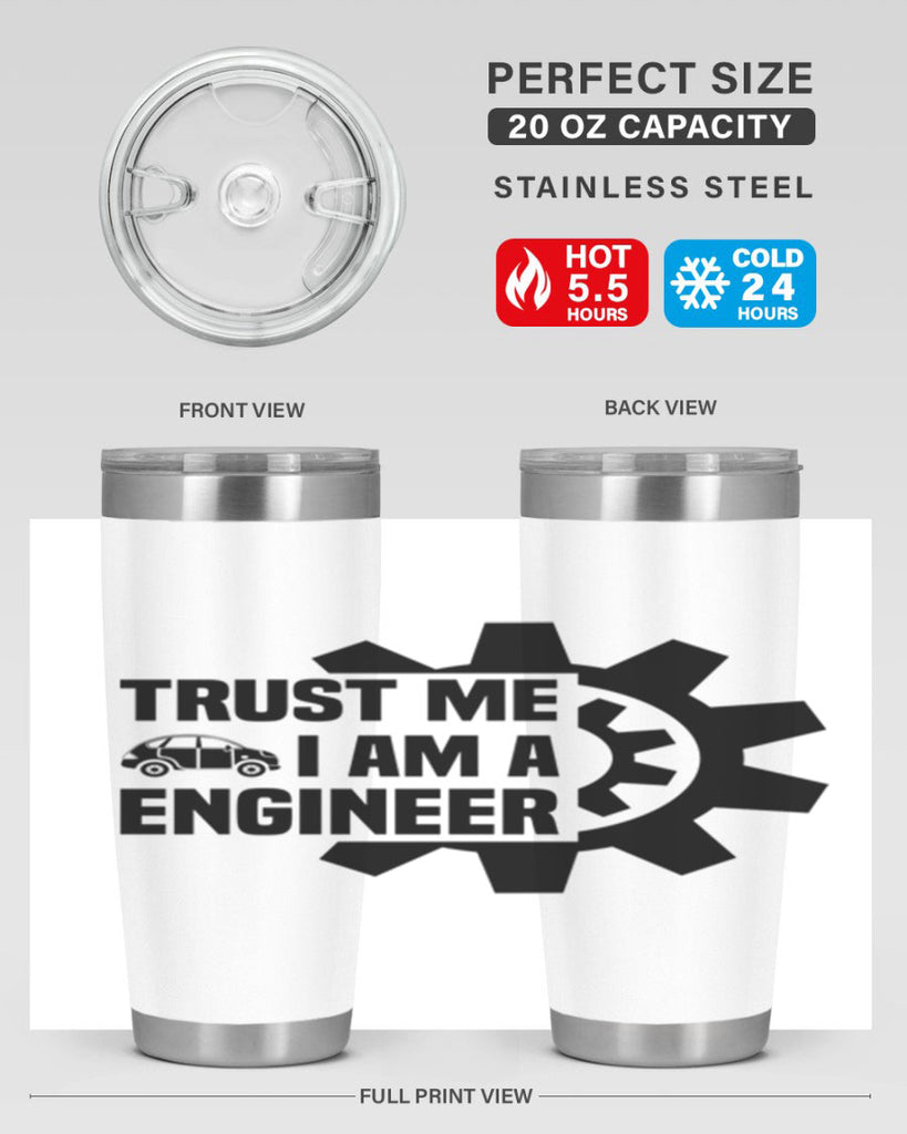 Trust me Style 2#- engineer- tumbler