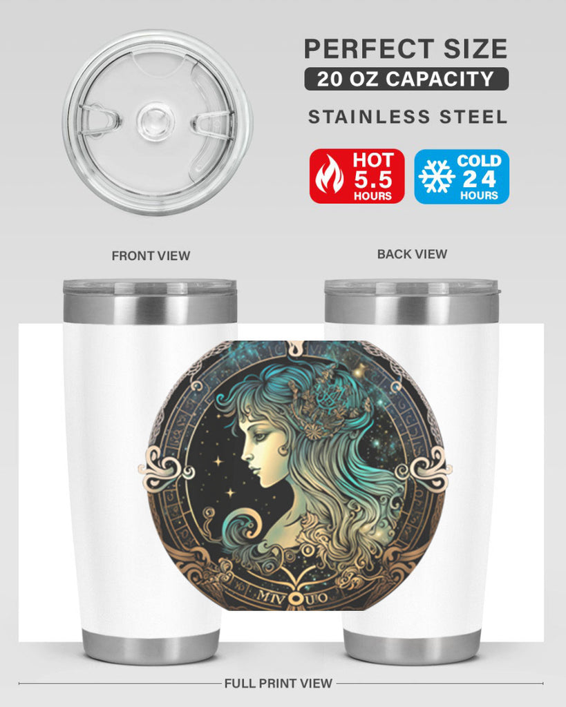 Virgo 526#- zodiac- Tumbler