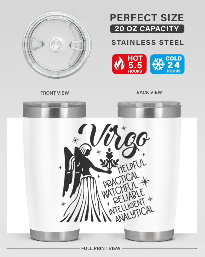 Virgo 533#- zodiac- Tumbler