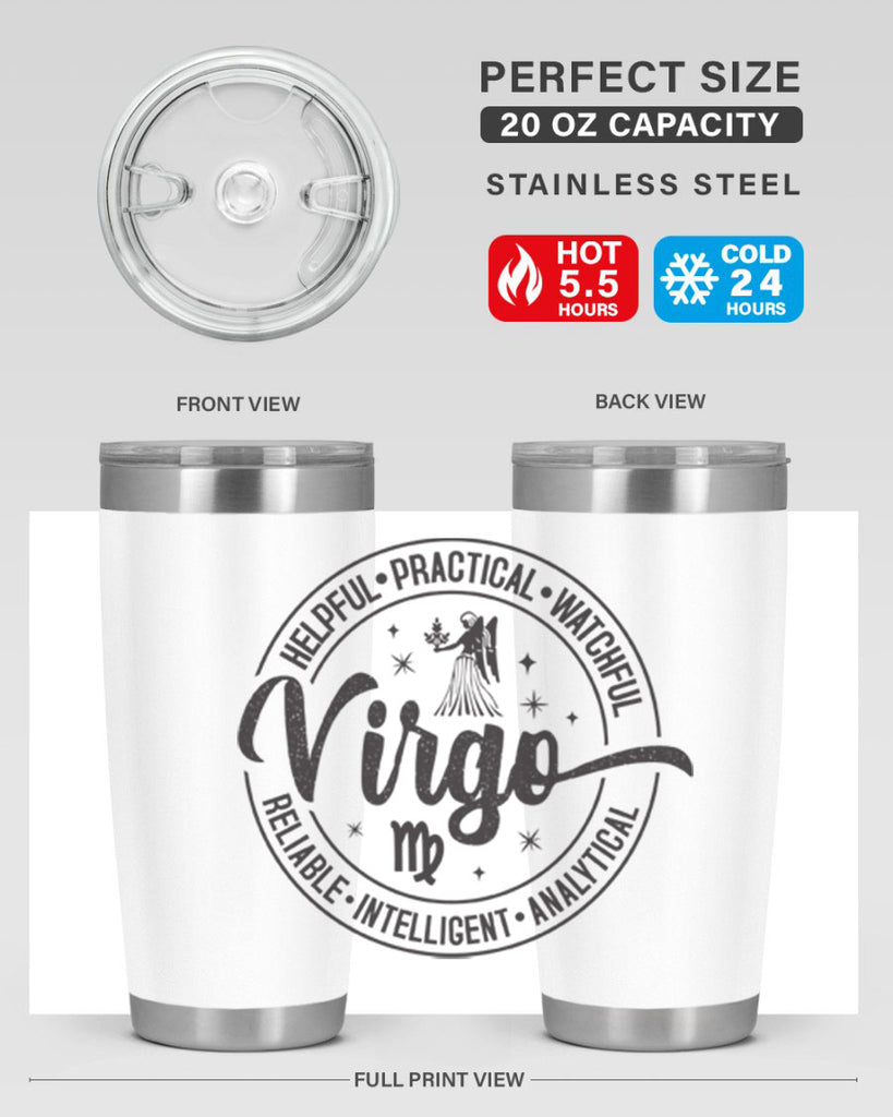 Virgo 535#- zodiac- Tumbler