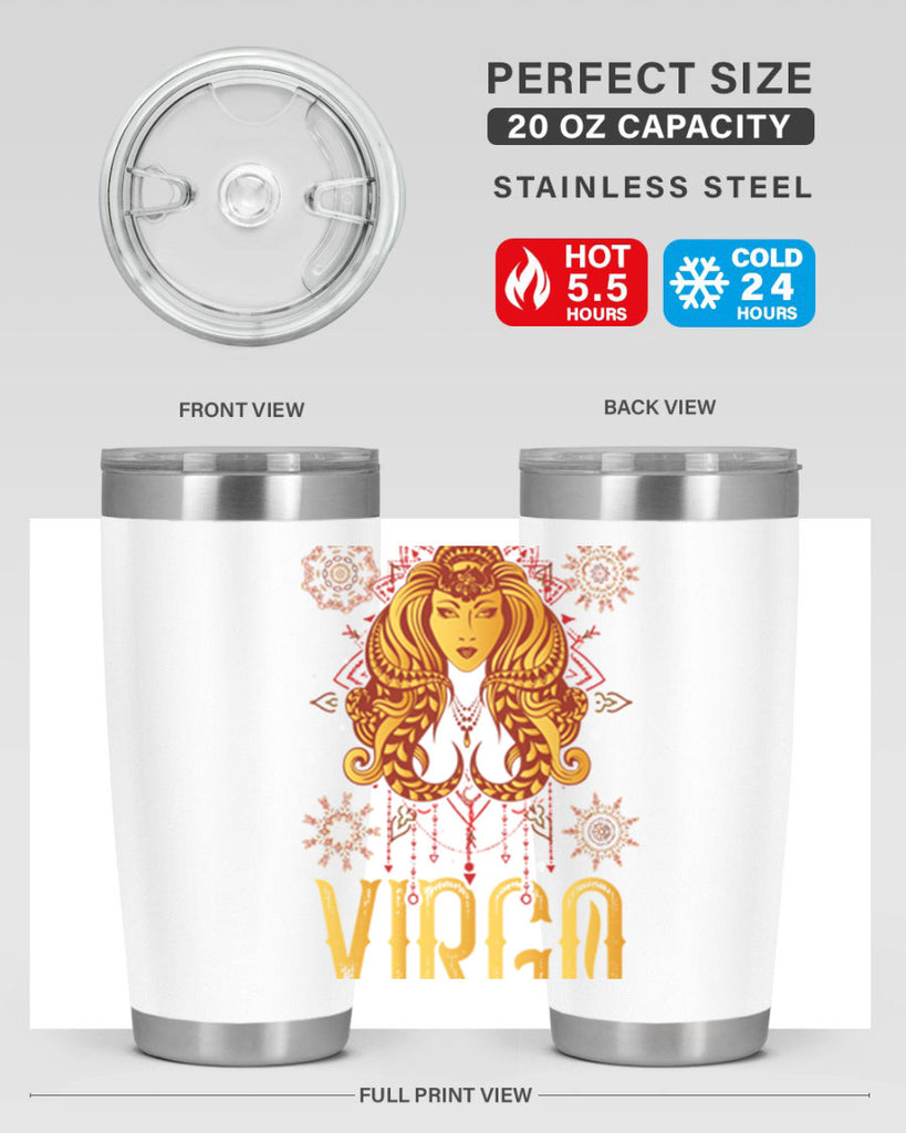 Virgo 542#- zodiac- Tumbler