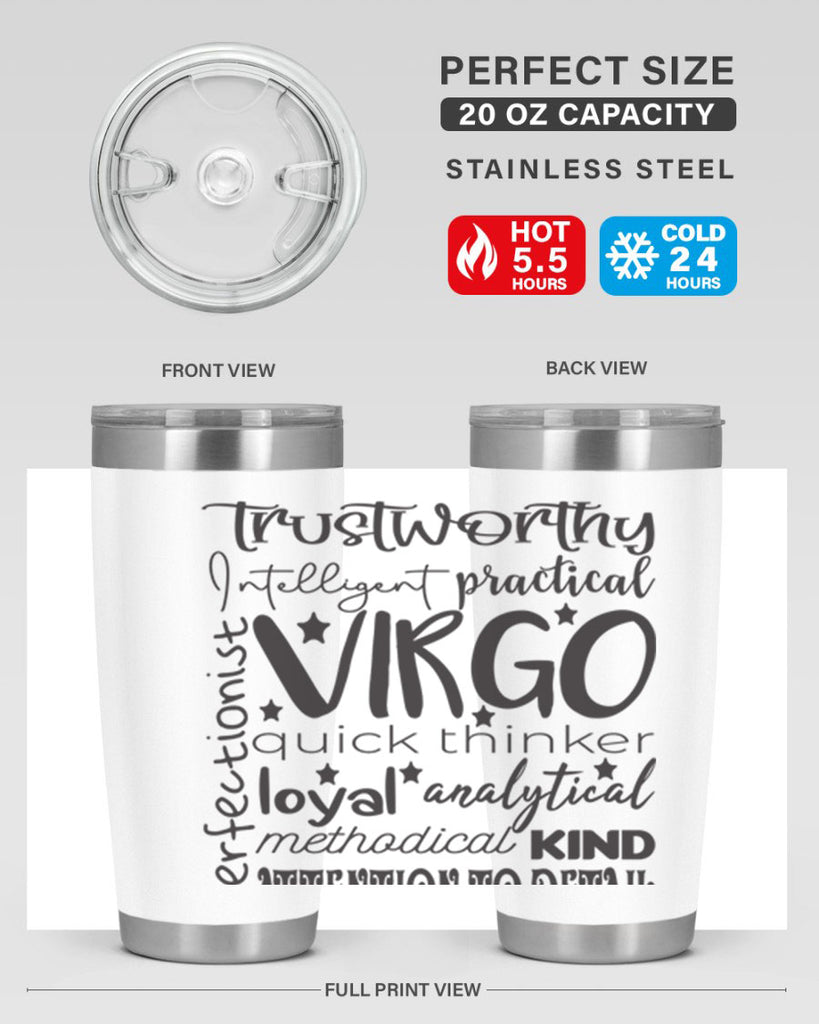 Virgo 574#- zodiac- Tumbler