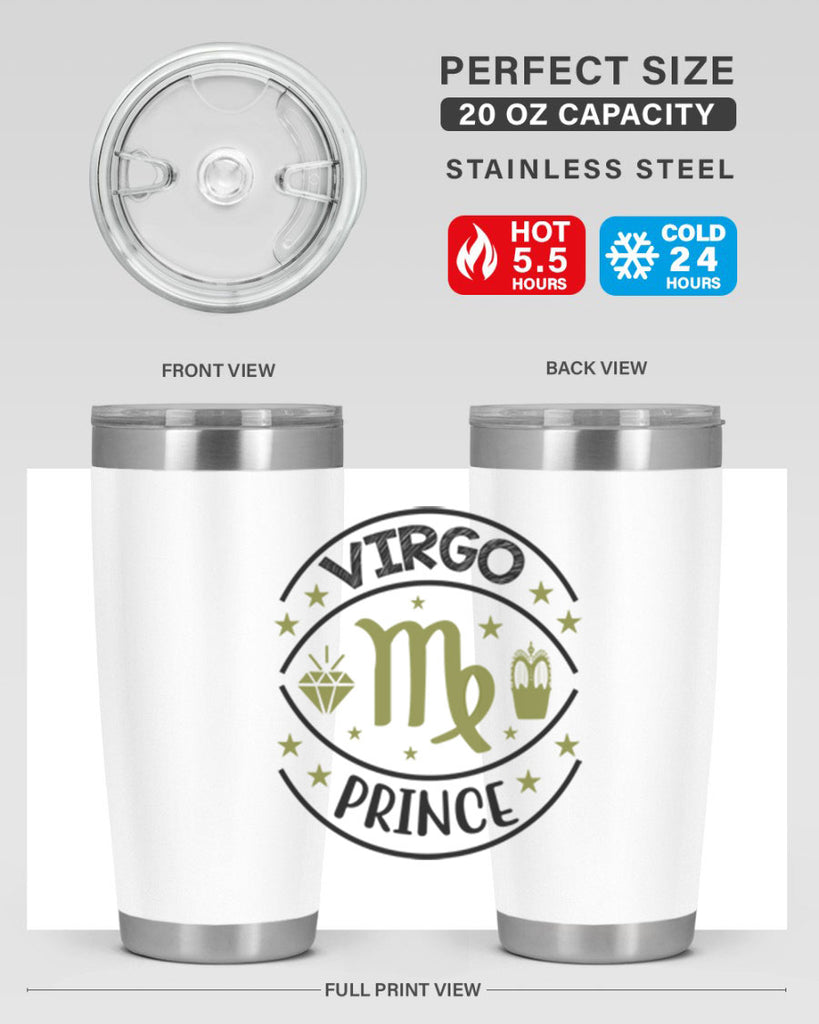 Virgo prince 538#- zodiac- Tumbler