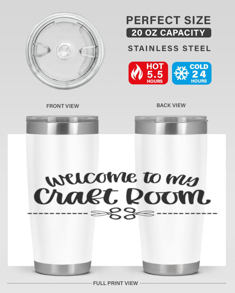 Welcome To My Craft Room 2#- crafting- Tumbler