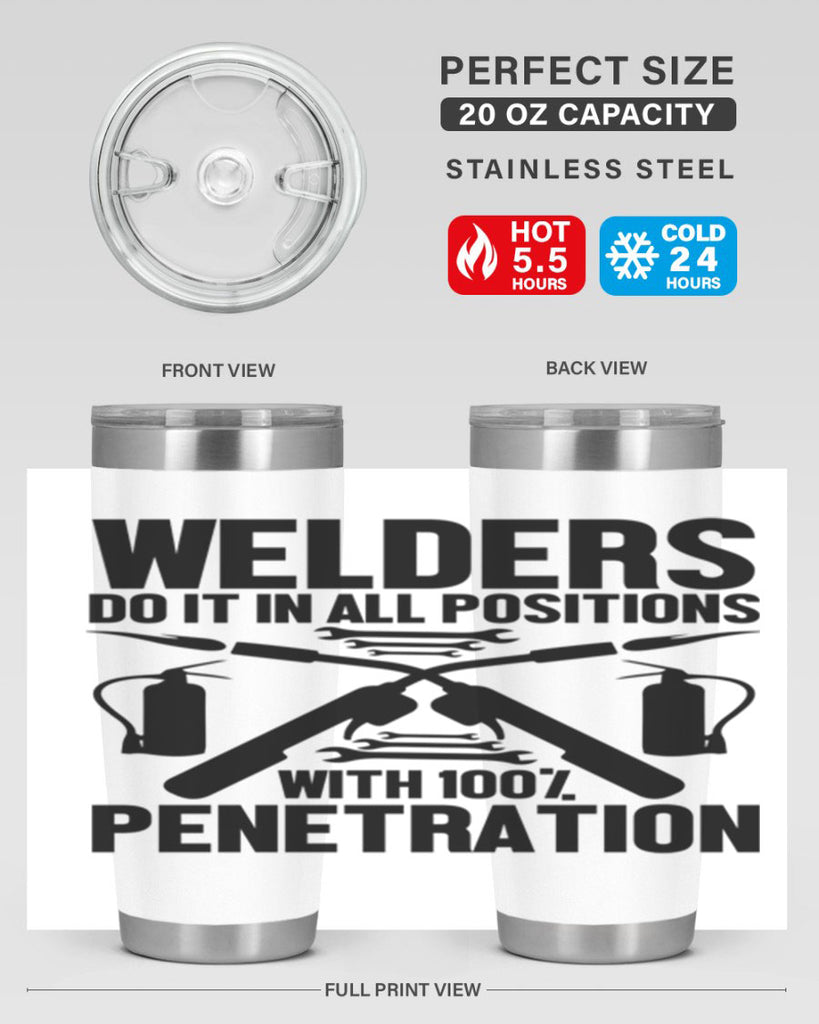 Welders do it Style 2#- welder- tumbler