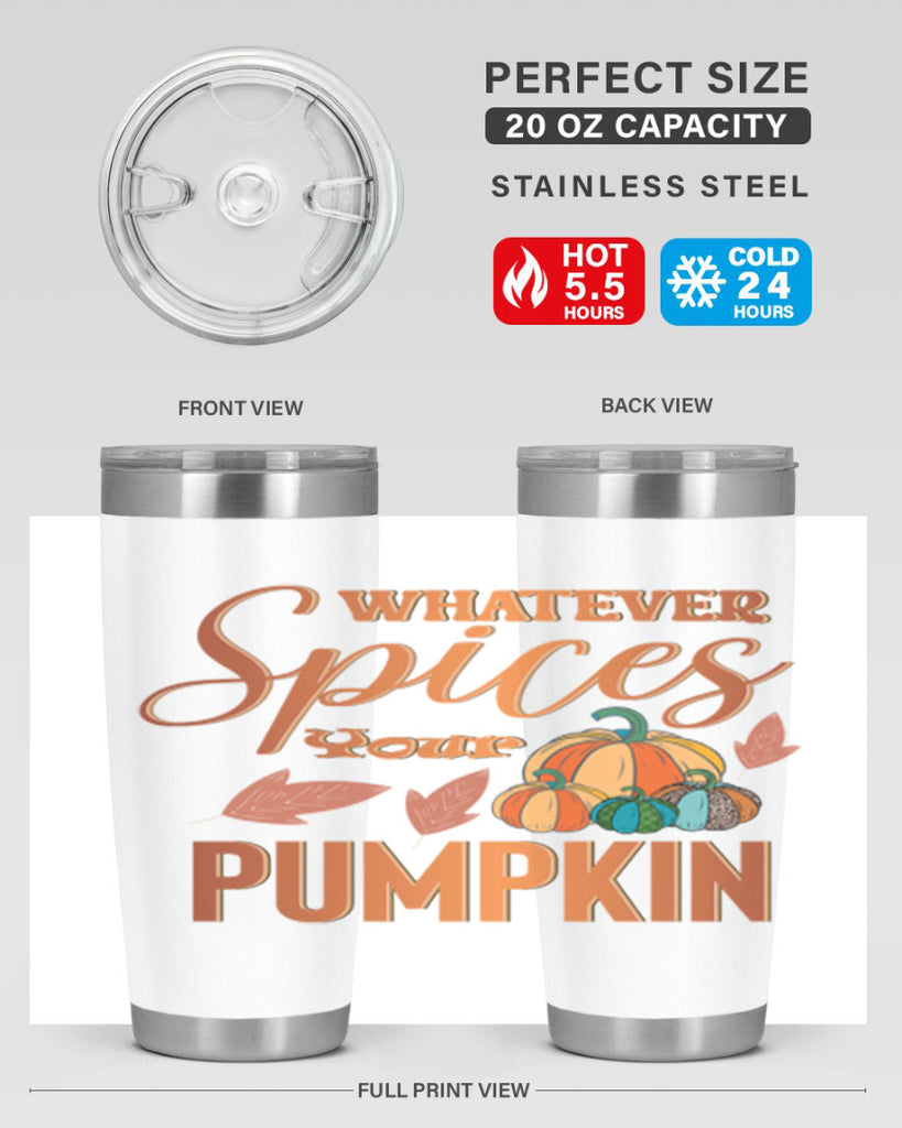 Whatever Spices Your Pumpkin 644#- fall- Tumbler