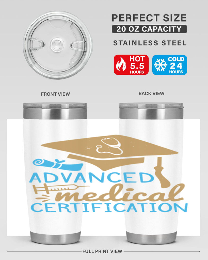 advanced medical certification Style 50#- medical- tumbler
