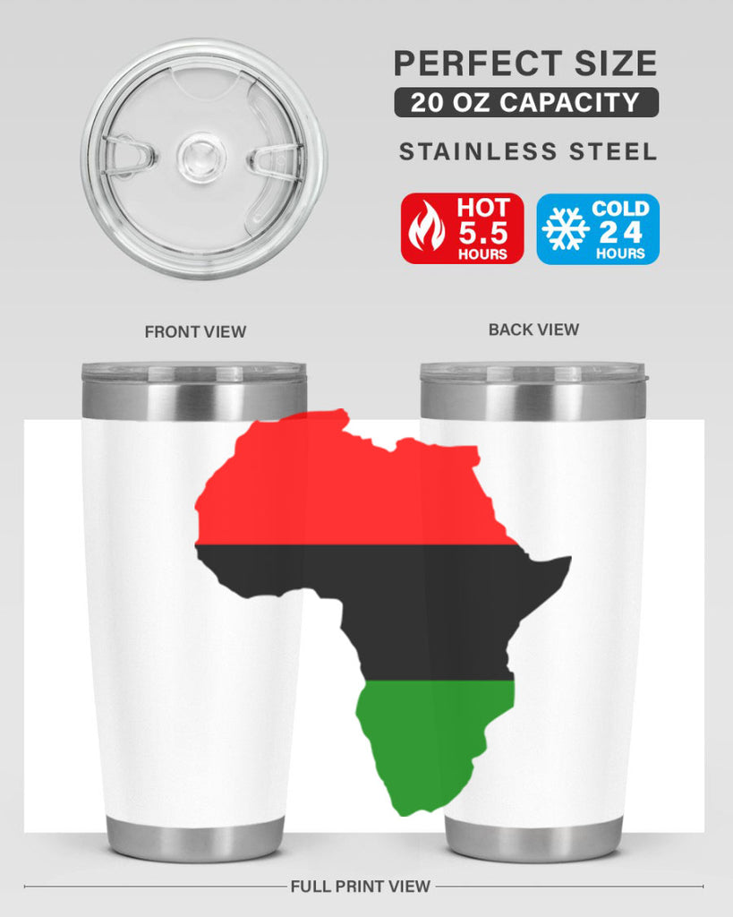 africamap 276#- black words phrases- Cotton Tank