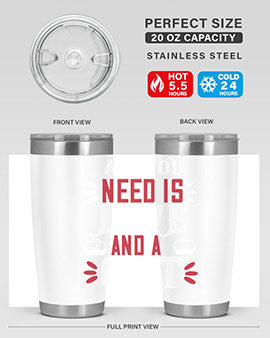 all you need is love Style 27#- cat- Tumbler
