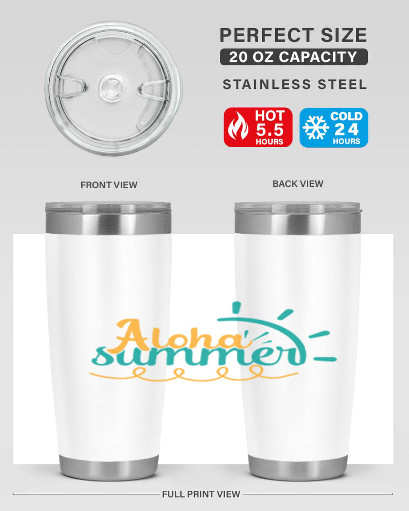 aloha summer Style 109#- summer- Tumbler