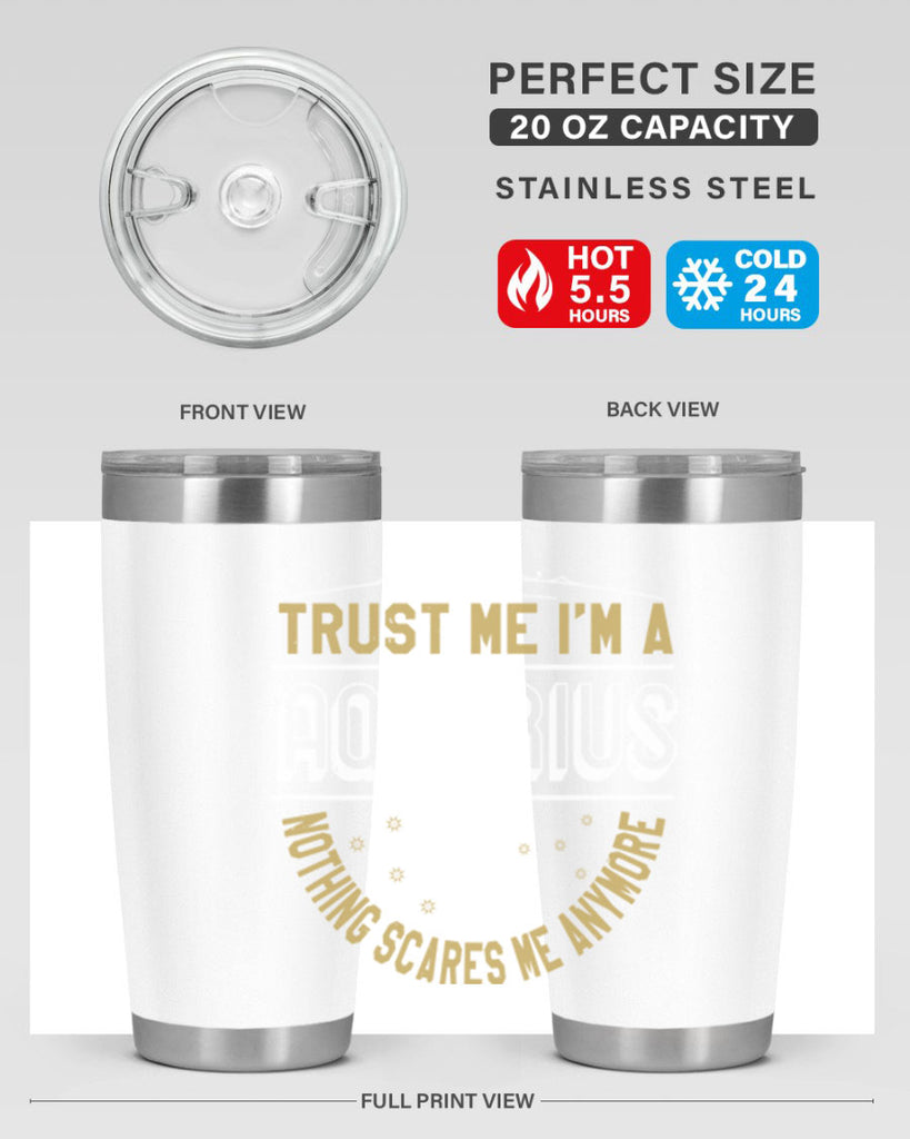aquarius 87#- zodiac- Tumbler