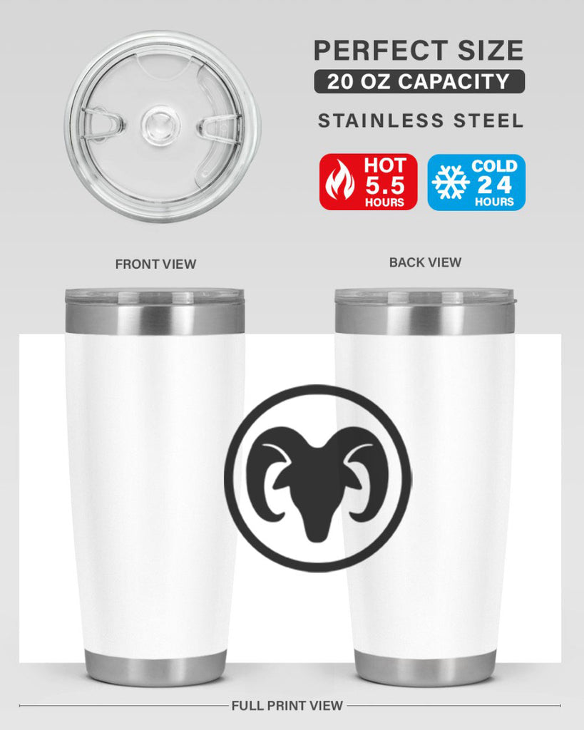 aries 131#- zodiac- Tumbler