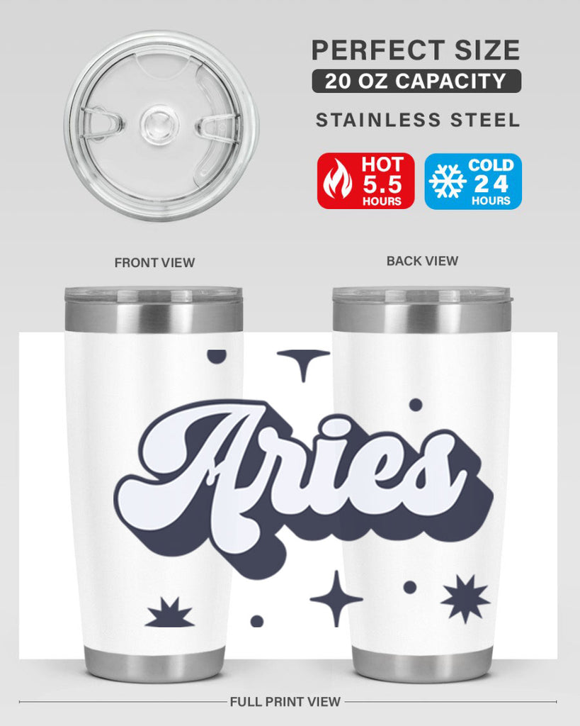 aries 133#- zodiac- Tumbler