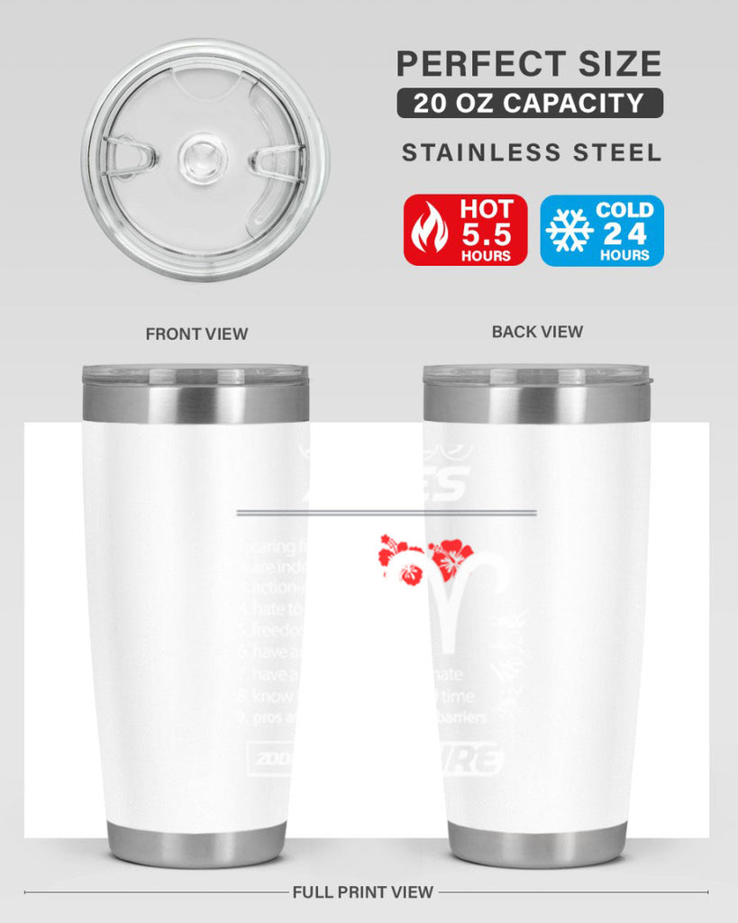 aries 137#- zodiac- Tumbler