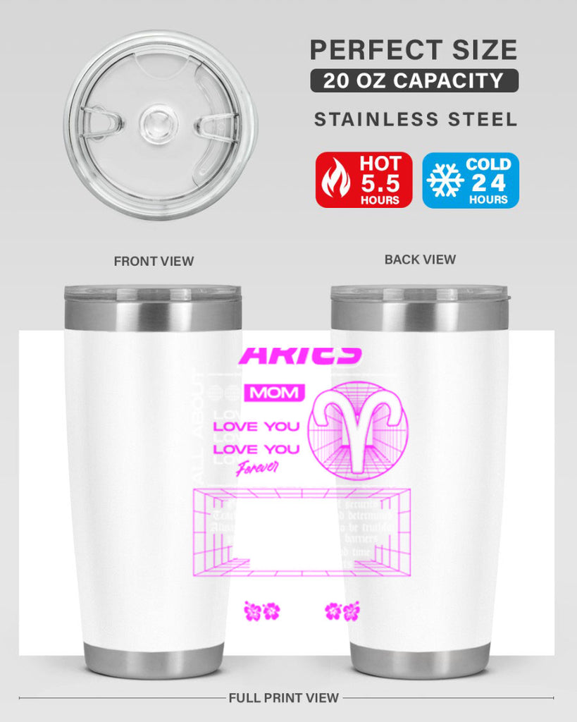 aries 138#- zodiac- Tumbler