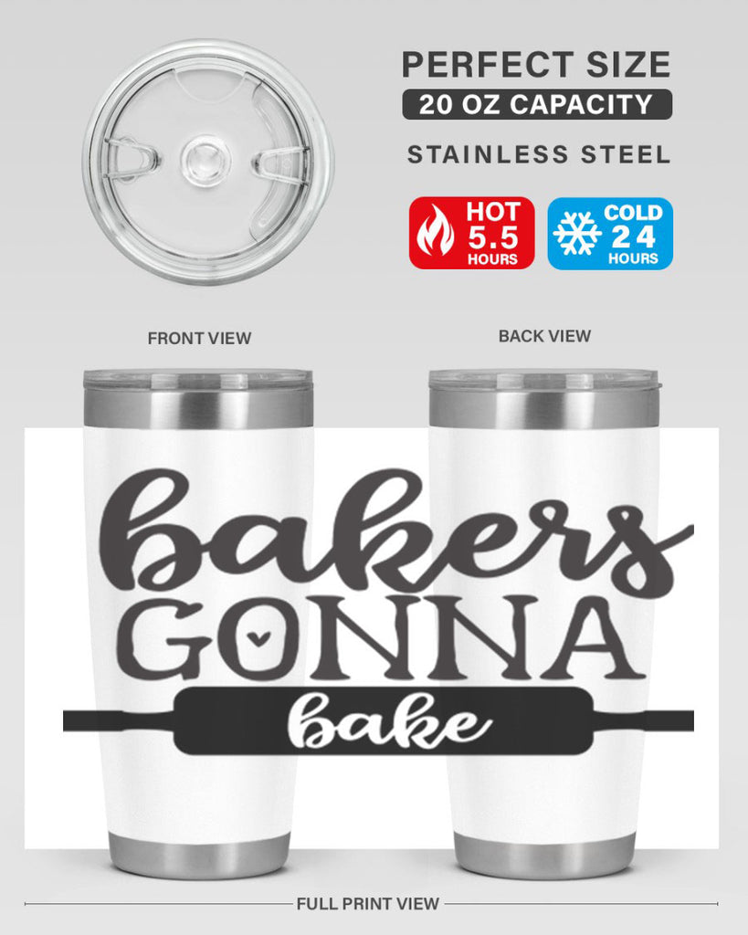 bakers gonna bake 4#- kitchen- Tumbler