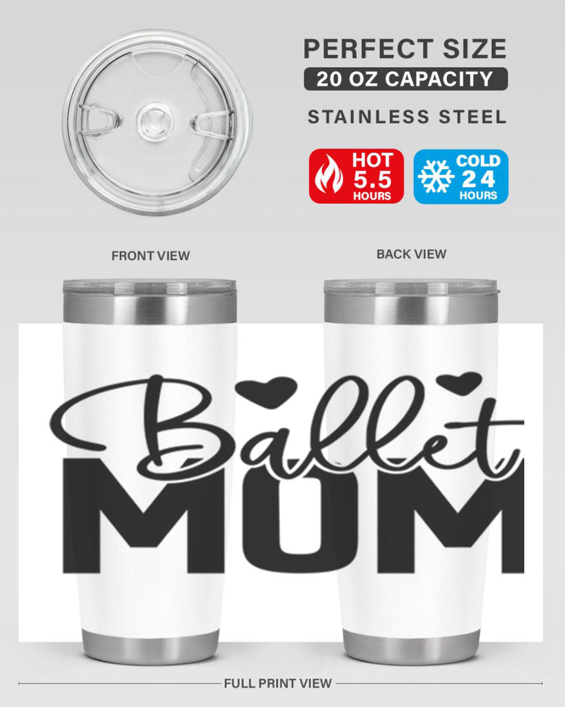 ballet mom 12#- ballet- Tumbler