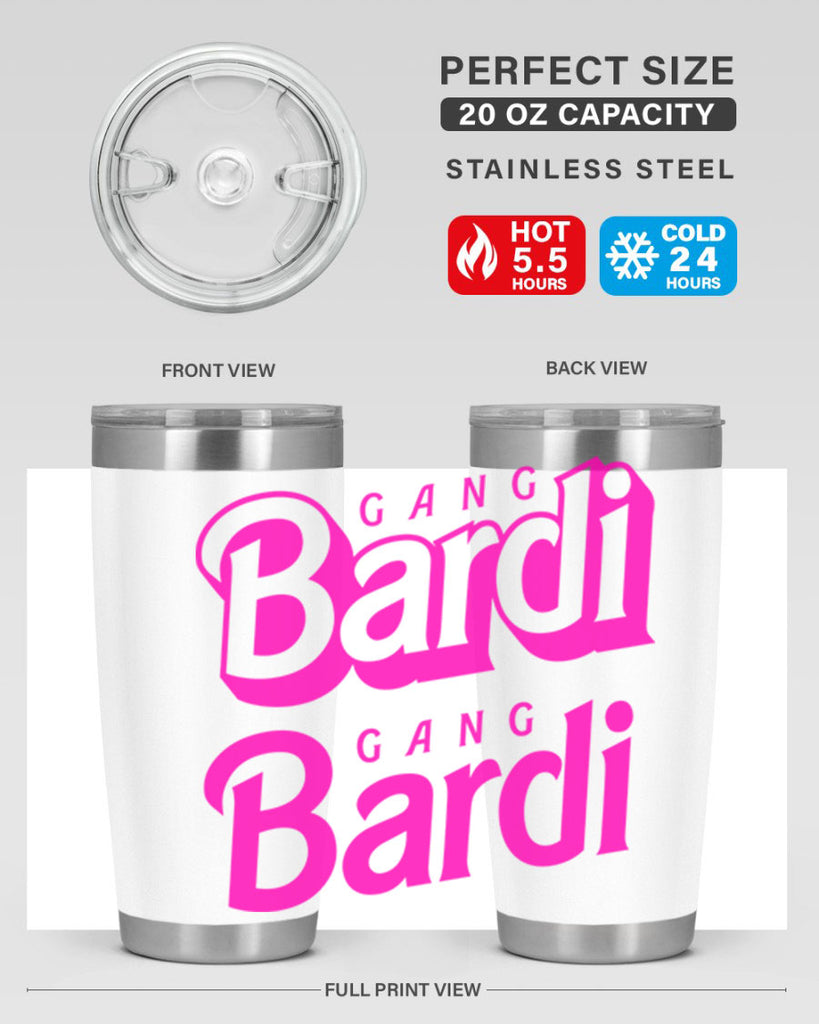 bardi gang 264#- black words phrases- Cotton Tank