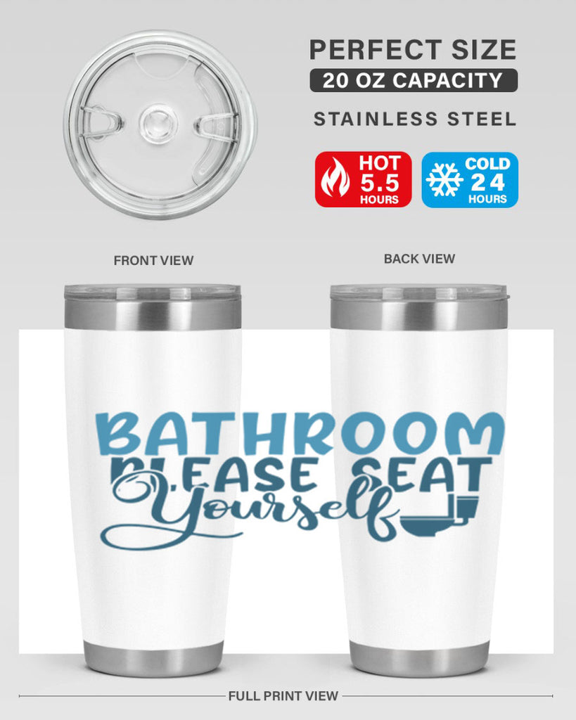 bathroom please seat yourself 92#- bathroom- Tumbler