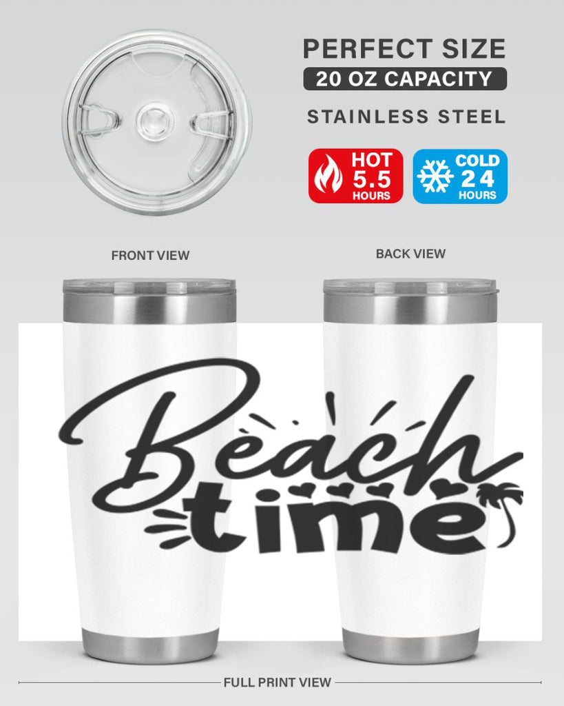 beach time Style 108#- summer- Tumbler