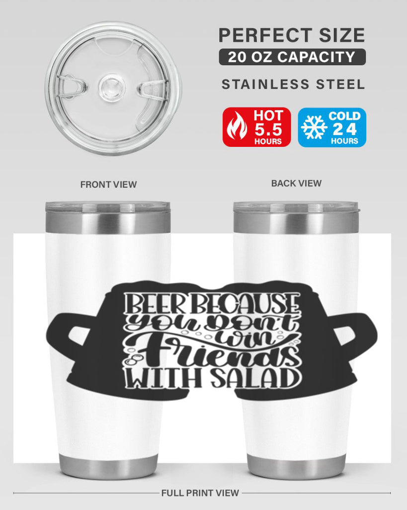 beer because you dont win 50#- beer- Tumbler