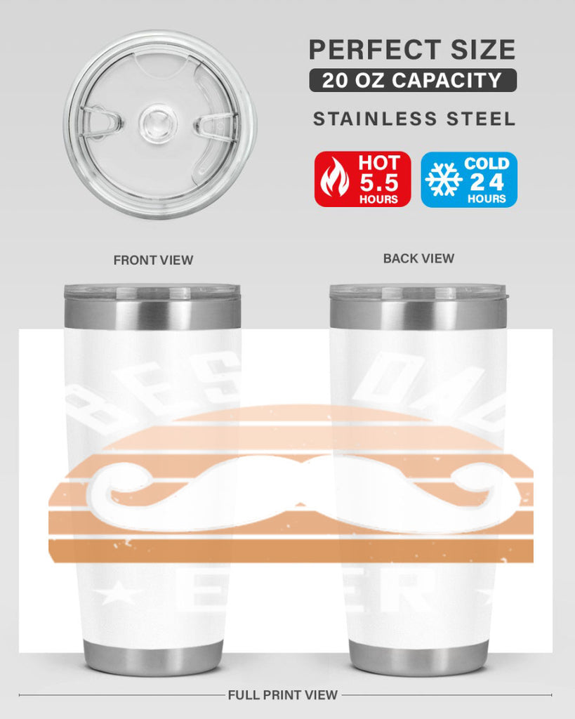 best dad ever 124#- fathers day- Tumbler