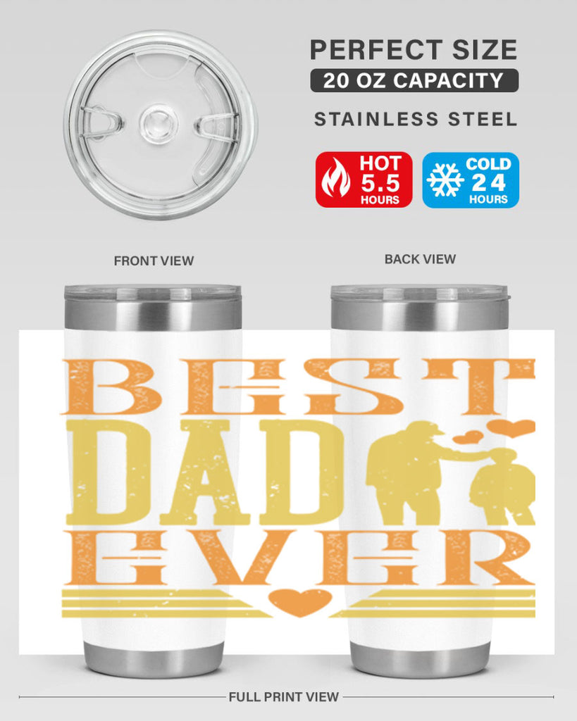 best dad ever 199#- fathers day- Tumbler