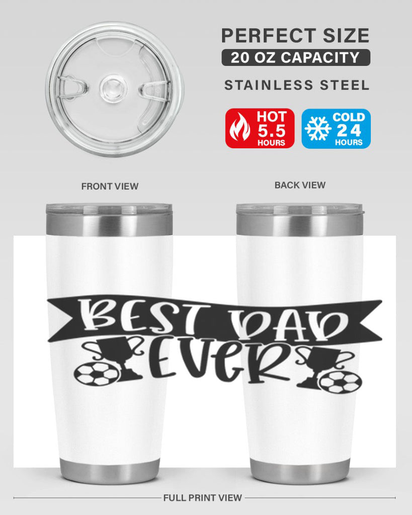 best dad ever 73#- fathers day- Tumbler