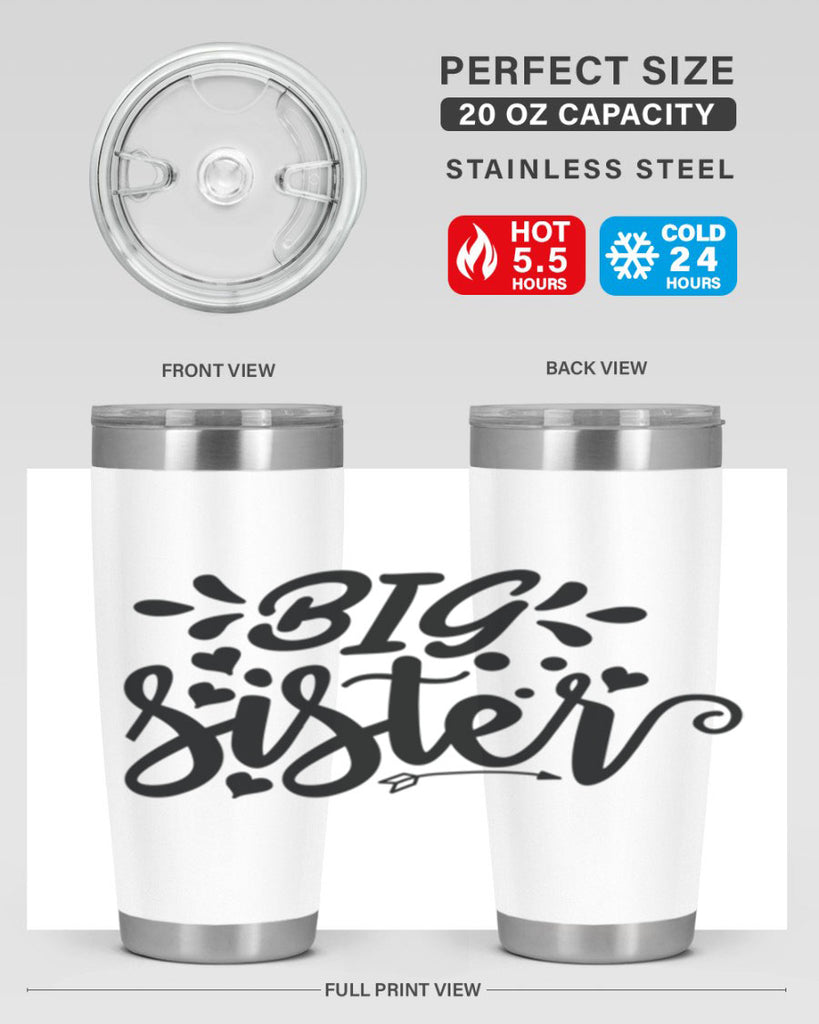 big sister 70#- sister- Tumbler