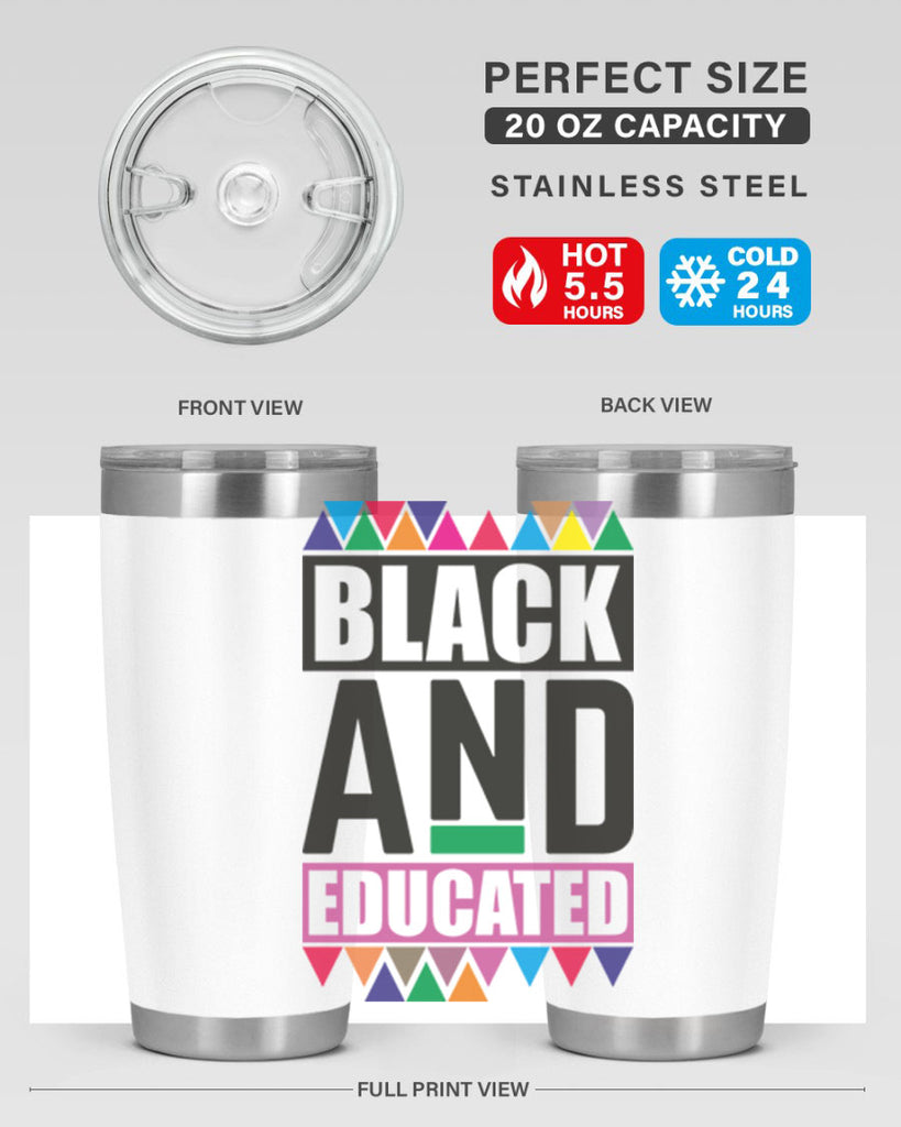 black and educated- black words phrases- Cotton Tank