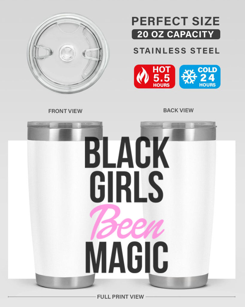 black girls been magic 244#- black words phrases- Cotton Tank