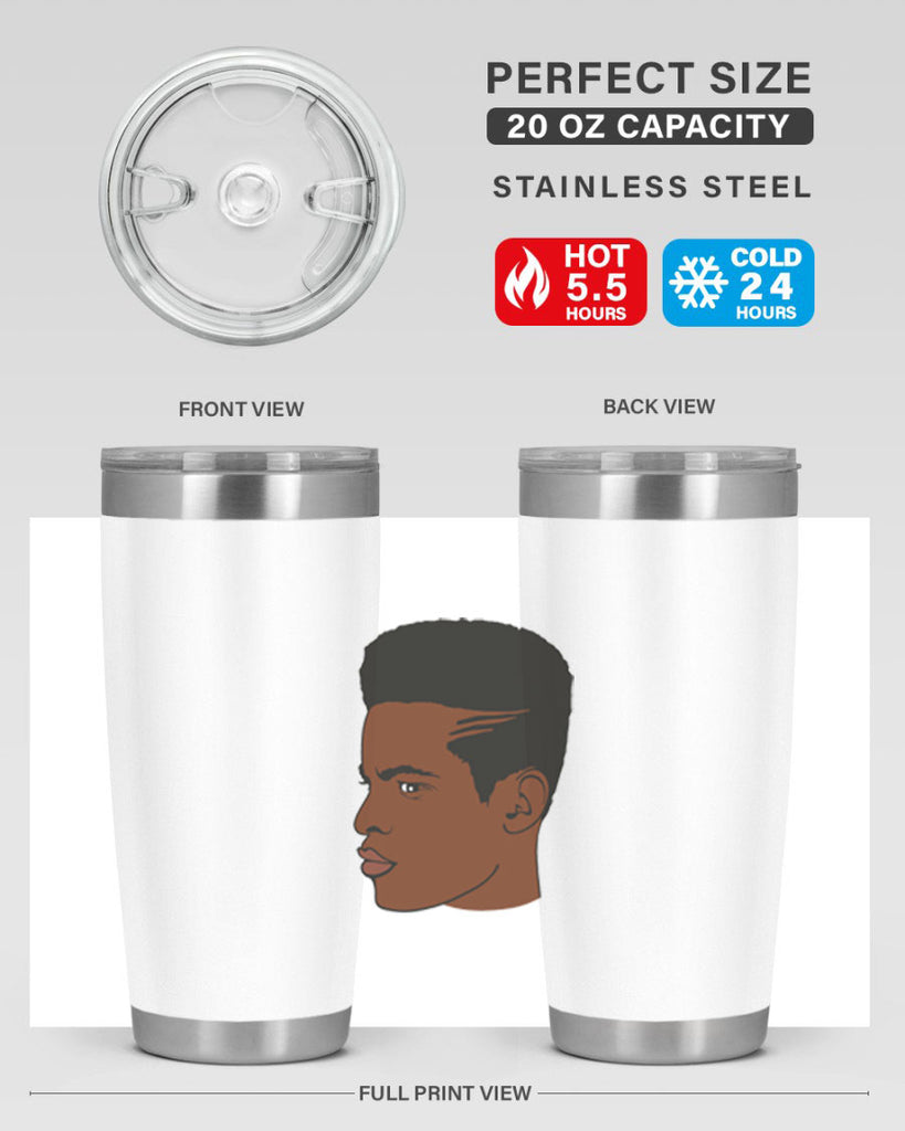 black man 28#- black men - boys- tumbler