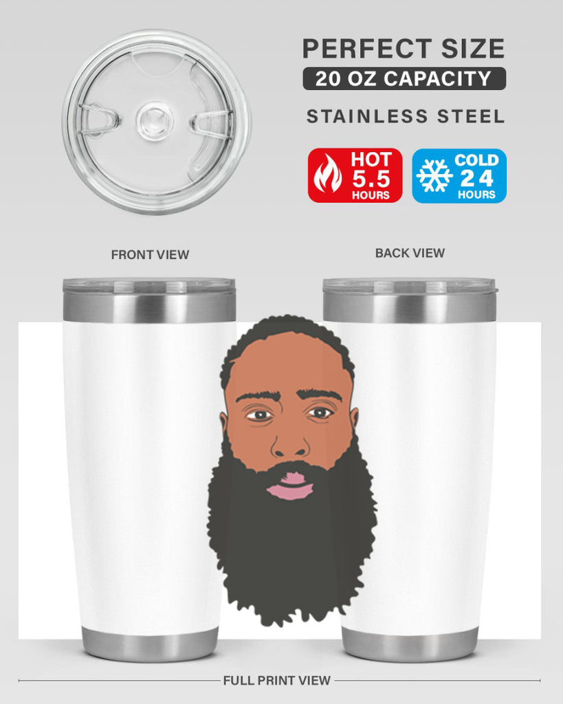black man style 2#- black men - boys- tumbler